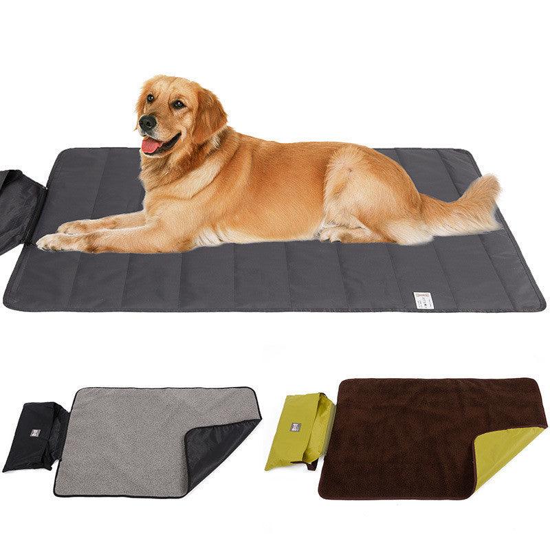 Portable Waterproof Outdoor Pet Blanket - Cozy Comfort For Dogs And