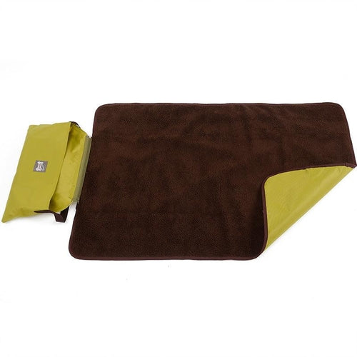 Portable Waterproof Outdoor Pet Blanket - Cozy Comfort For Dogs And